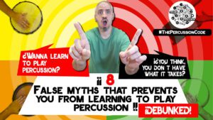 8 false myths about percussion debunked