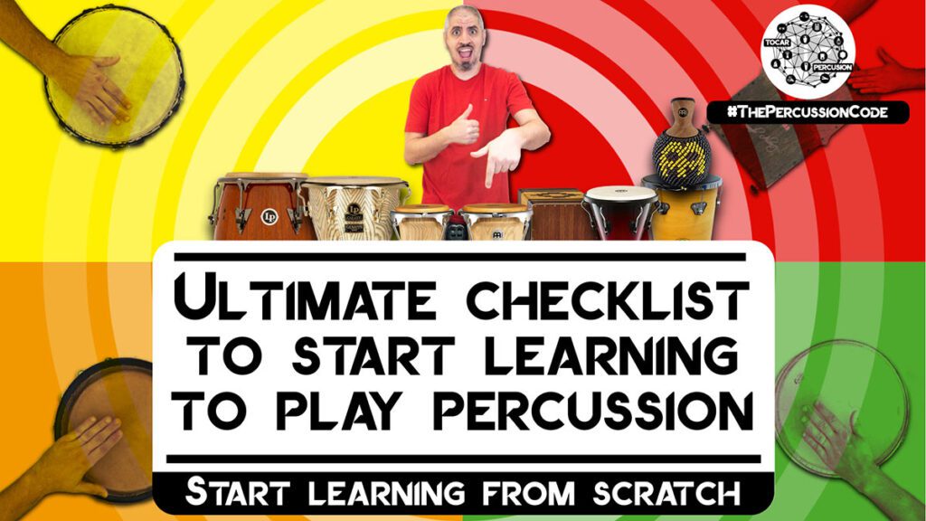 Ultimate checklist to start learn percussion from scratch