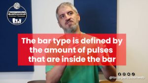 Bar types is one of the main concepts of rhythmic theory a percussionist needs to know