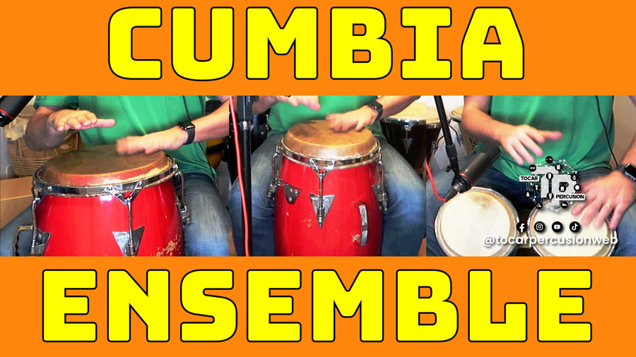Have a teast of Colombian Cumbia played with congas and bongo