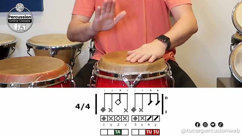 Percussion Code - Hand digitation
