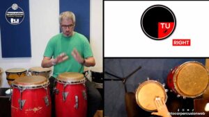 how to play open sound played in the congas