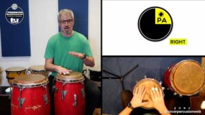 how to play tone sound in the congas