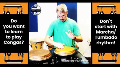 Learn to play congas, beginner´s guide